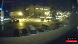 Střed obce Rokytnice nad Jizerou