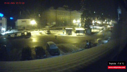 Střed obce Rokytnice nad Jizerou