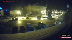 Střed obce Rokytnice nad Jizerou