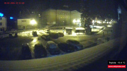 Střed obce Rokytnice nad Jizerou