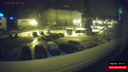 Střed obce Rokytnice nad Jizerou