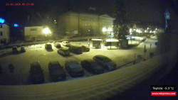 Střed obce Rokytnice nad Jizerou