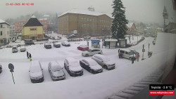 Střed obce Rokytnice nad Jizerou