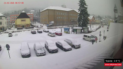 Střed obce Rokytnice nad Jizerou