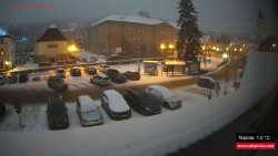 Střed obce Rokytnice nad Jizerou