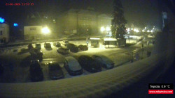 Střed obce Rokytnice nad Jizerou