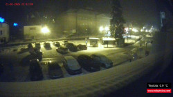 Střed obce Rokytnice nad Jizerou