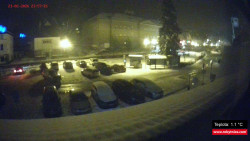 Střed obce Rokytnice nad Jizerou