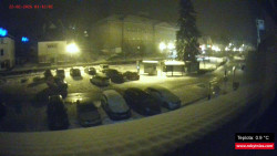 Střed obce Rokytnice nad Jizerou