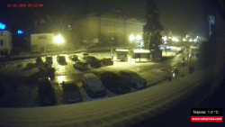 Střed obce Rokytnice nad Jizerou