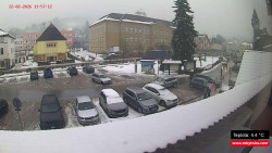 Střed obce Rokytnice nad Jizerou