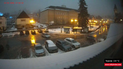 Střed obce Rokytnice nad Jizerou