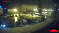 Střed obce Rokytnice nad Jizerou