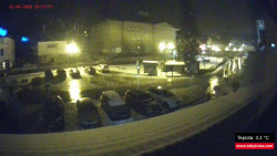 Střed obce Rokytnice nad Jizerou