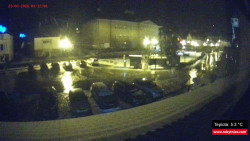 Střed obce Rokytnice nad Jizerou