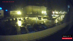 Střed obce Rokytnice nad Jizerou