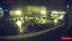 Střed obce Rokytnice nad Jizerou