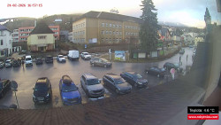 Střed obce Rokytnice nad Jizerou