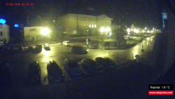 Střed obce Rokytnice nad Jizerou