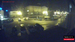 Střed obce Rokytnice nad Jizerou