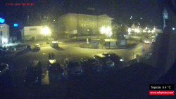 Střed obce Rokytnice nad Jizerou