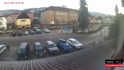 Střed obce Rokytnice nad Jizerou