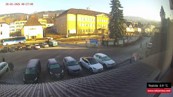 Střed obce Rokytnice nad Jizerou