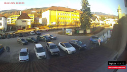 Střed obce Rokytnice nad Jizerou