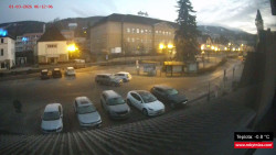 Střed obce Rokytnice nad Jizerou