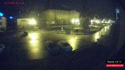 Střed obce Rokytnice nad Jizerou