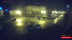 Střed obce Rokytnice nad Jizerou