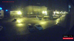 Střed obce Rokytnice nad Jizerou