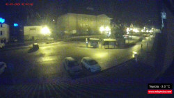 Střed obce Rokytnice nad Jizerou