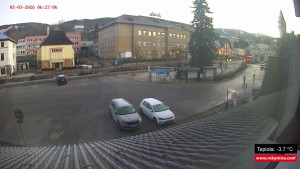 Město Rokytnice nad Jizerou - Střed obce Rokytnice nad Jizerou - 2.3.2026 v 06:30 Město Rokytnice nad Jizerou - Střed obce Rokytnice nad Jizerou - 2.3.2026 v 06:30