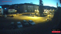 Střed obce Rokytnice nad Jizerou