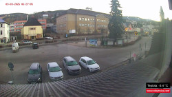 Střed obce Rokytnice nad Jizerou