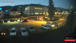 Střed obce Rokytnice nad Jizerou