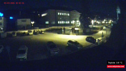 Střed obce Rokytnice nad Jizerou