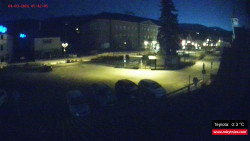 Střed obce Rokytnice nad Jizerou