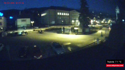 Střed obce Rokytnice nad Jizerou