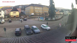 Střed obce Rokytnice nad Jizerou