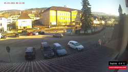 Střed obce Rokytnice nad Jizerou