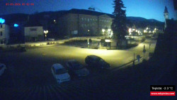 Střed obce Rokytnice nad Jizerou