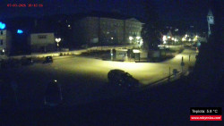 Střed obce Rokytnice nad Jizerou