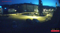 Střed obce Rokytnice nad Jizerou