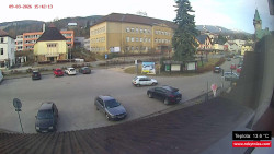 Střed obce Rokytnice nad Jizerou