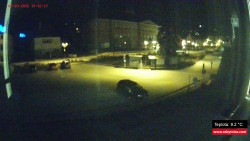 Střed obce Rokytnice nad Jizerou