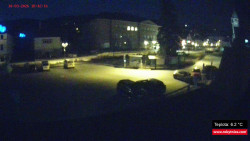 Střed obce Rokytnice nad Jizerou