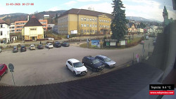 Střed obce Rokytnice nad Jizerou