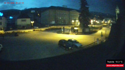 Střed obce Rokytnice nad Jizerou